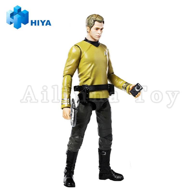 HIYA 1/18 4inch Action Figure Exquisite Mini Series STAR TREK 2009 Kirk Anime For Gift