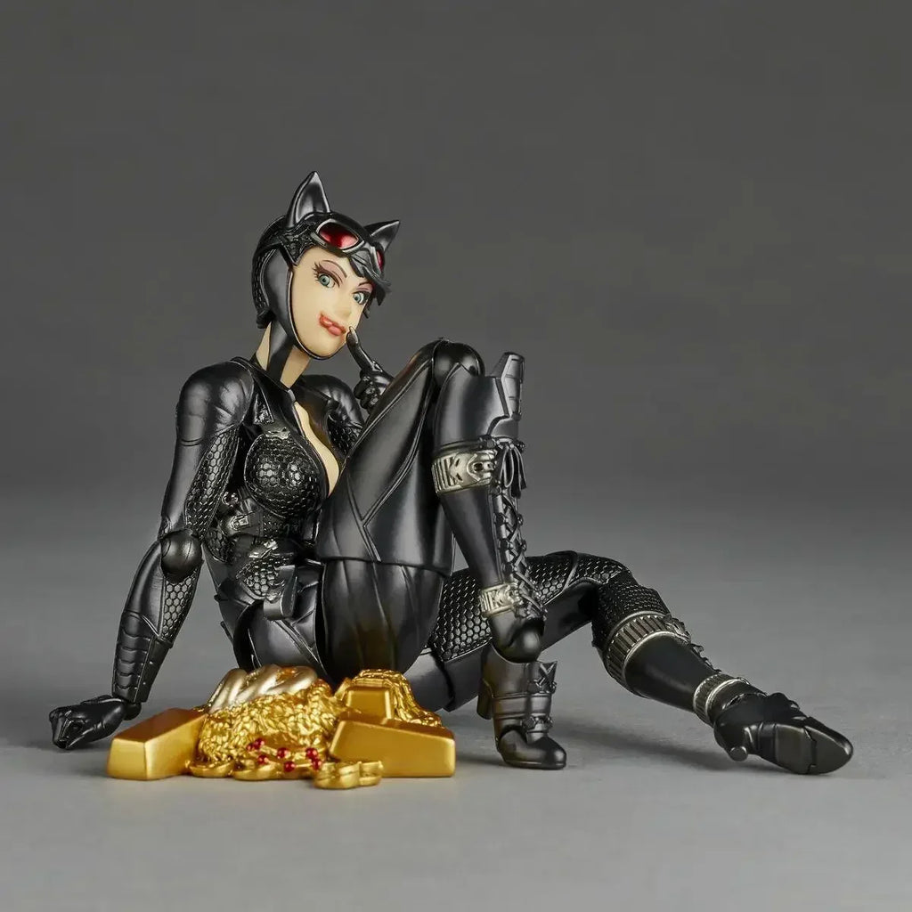 KO Kaiyodo Revoltech Yamaguchi Catwoman KO Figuras Action Figure Collectible Toy Gift