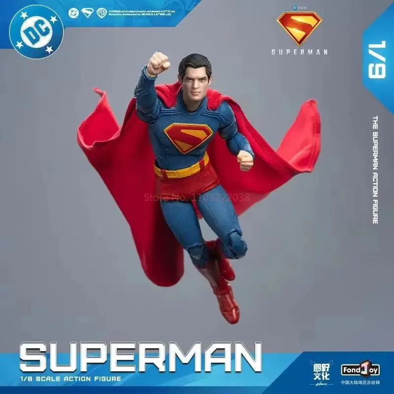 Fondjoy Superman 1/9 Scale War Damage Version DC Action Figure Collectible Model Toy Superhero Ornament Gift For Collectors
