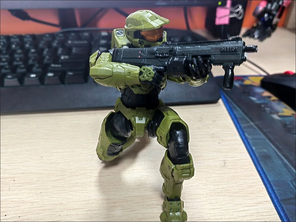 Sentinel Master Chief 18cm PVC Action Figure Anime Collection Model Mjolnir Mk VI SV Movable Doll Toys for John117 S117