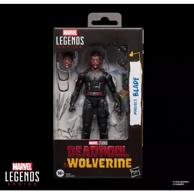 New Original Hasbro MARVEL'S BLADE Action Figure Toys PVC Model Collection