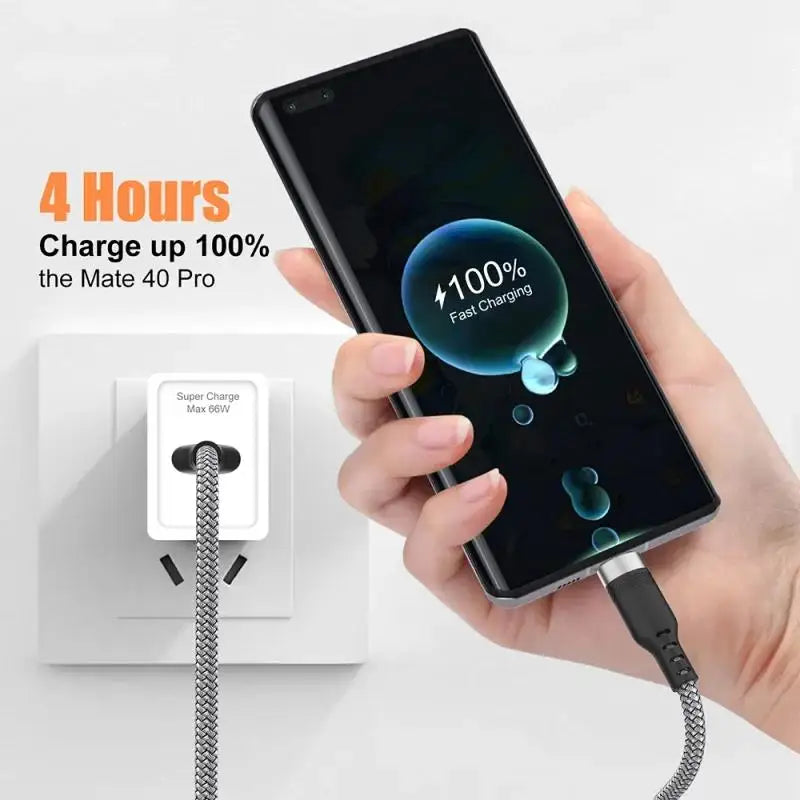 USB Type C Extended Cable Fast Charging For Samsung Xiaomi Huawei Realme OPPO Android Mobile Phone USB Data Cord 1M/2M/3M/5M/8M