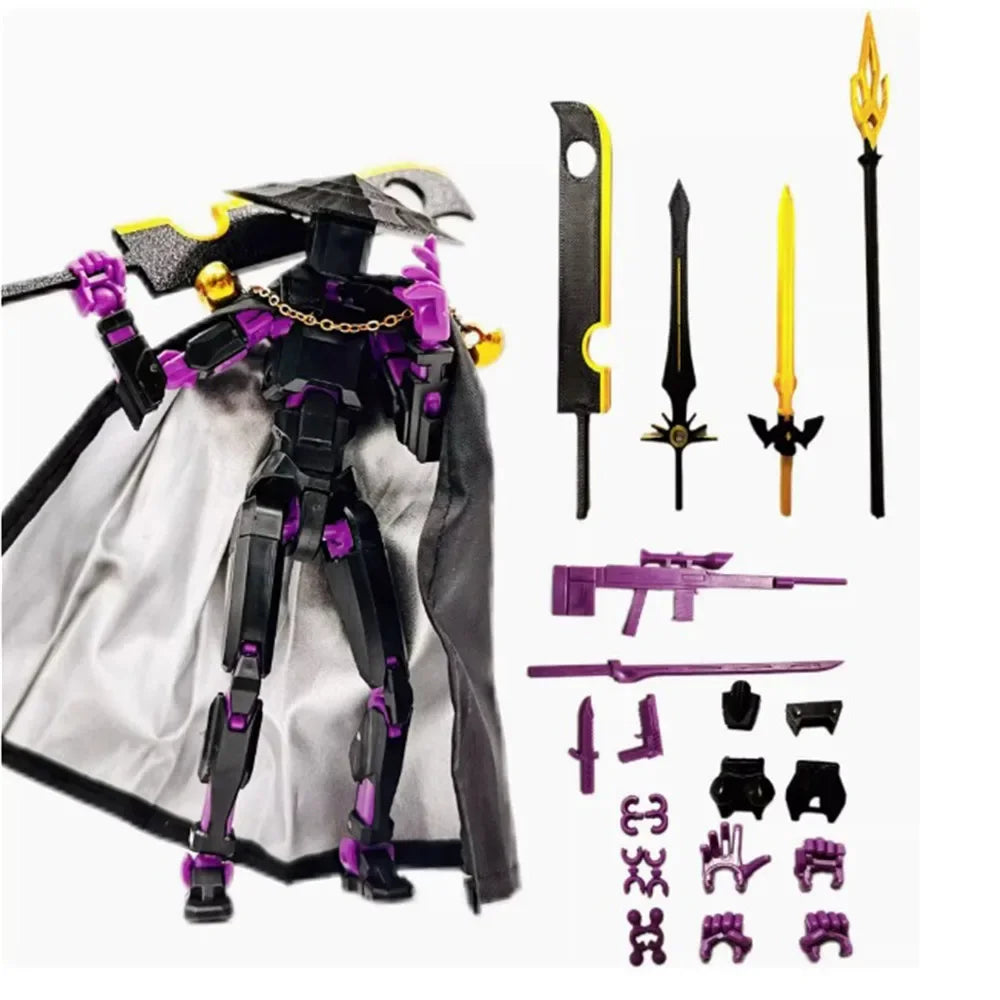 New Death/Swordsman/Wukong Titan 13 Action Figures Multi-Jointed Movable Lucky 13 Action Figure Nova 13 Action Figure Dummy