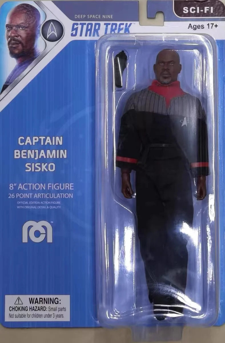 Original 8 Inch Mego Action Figure Star Trek MR.Spock Captain Benjamin Kor Quark Movie Character Collectible Toy Gift