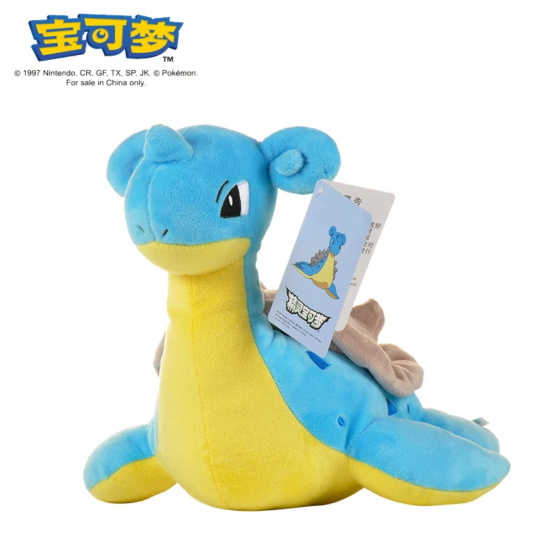 POKEMON Original Plush Toy Gengar Mimikyu Pikachu Charizard Genuine Kawaii Plush Doll Soft Cute Cartoon Piplup Toy for Kids Gift