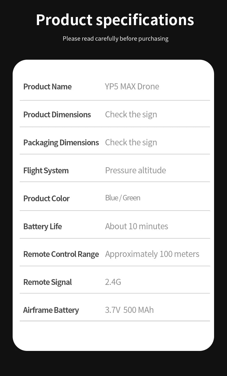 2026 New YP5MAX RC Foam Airplane 2.4GWIFI Fighter Stunt Tumbling Helicopter with Colored LED Lights Toys