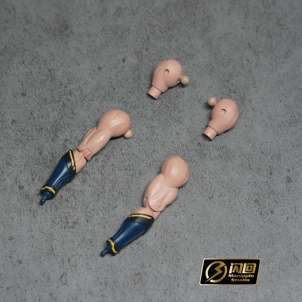 Manipple Studio 1/12 Wolverine Replaceable Arms Model Accessory For Shf Wolf Uncle Comic Action Figure Body Decor Toys