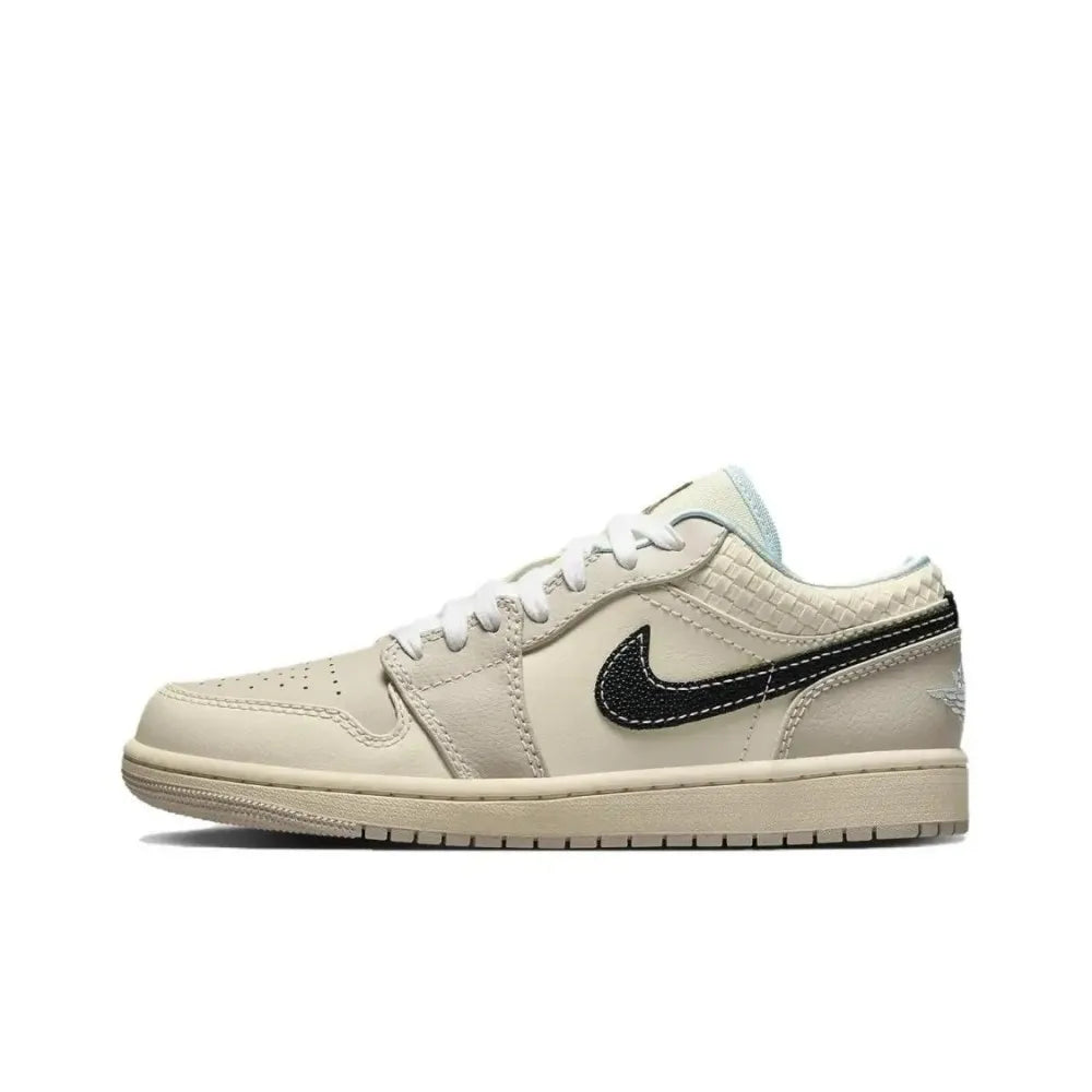 Nike Air Jordan 1 Low Unisex Basketball Shoes, Classic Design with Cushioned Comfort for Casual Wear & Basketball HV4089-201