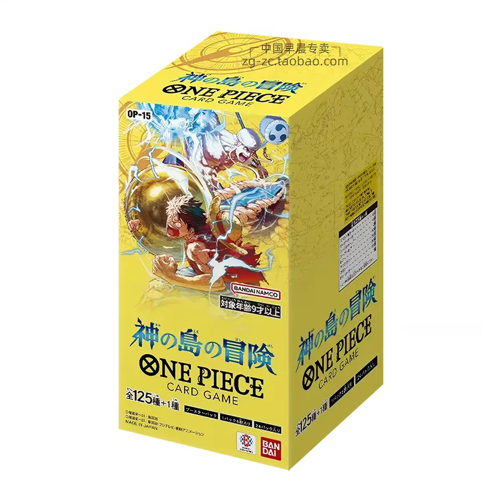 Bandai Genuine One Piece Card OPCG God Speed Fist Luffy Pirate Group Seven Japanese Sealed Card Collection Toys Gift