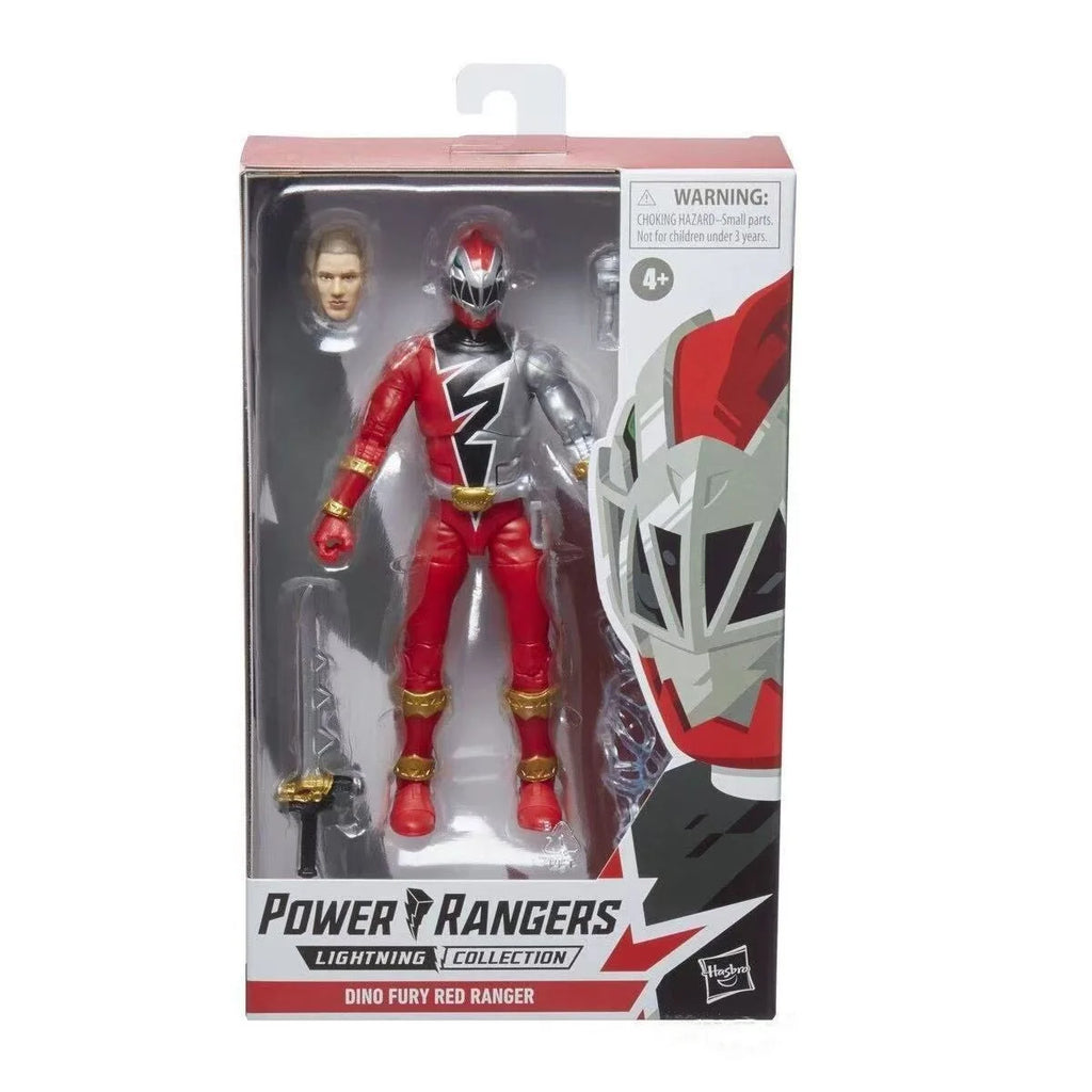 Power Rangers Lightning Collection Dino Thunder Red Ranger 6-Inch Premium Collectible Action Figure Toy with Accessories