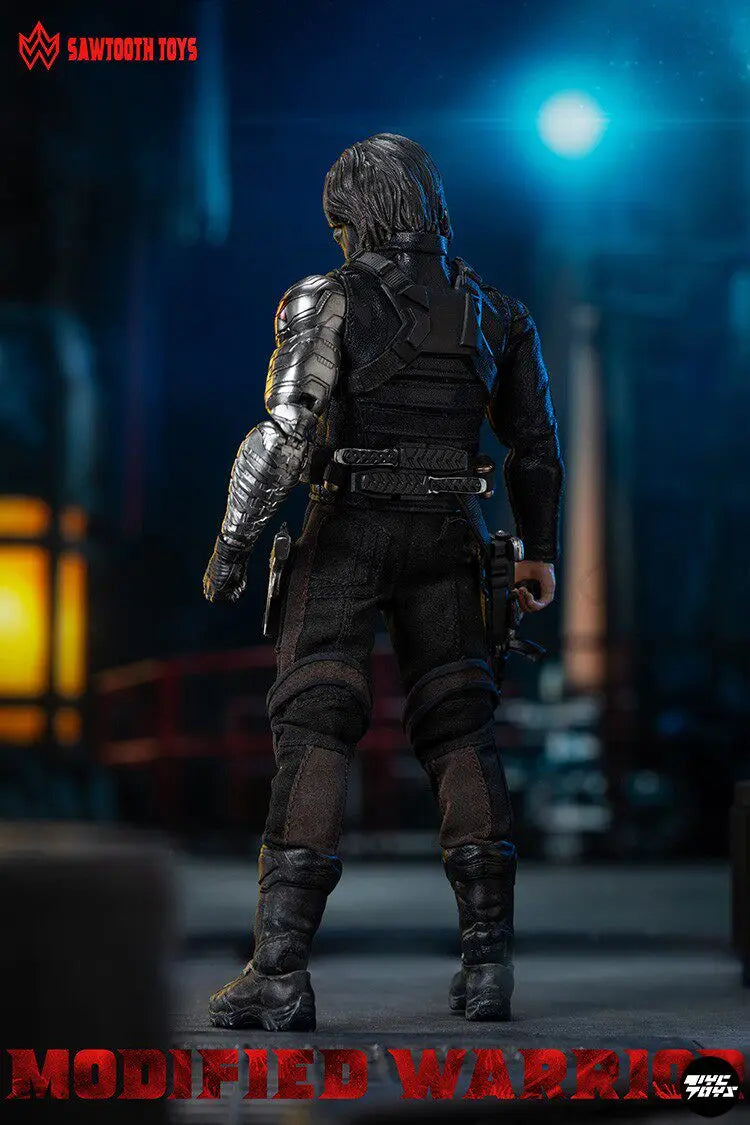 SAWTOOTH TOYS Winter Soldier Modified Warrior - 1/12 Scale Action Figure STM-20253 Anime Model Trendy Toys Desktop Collectibles