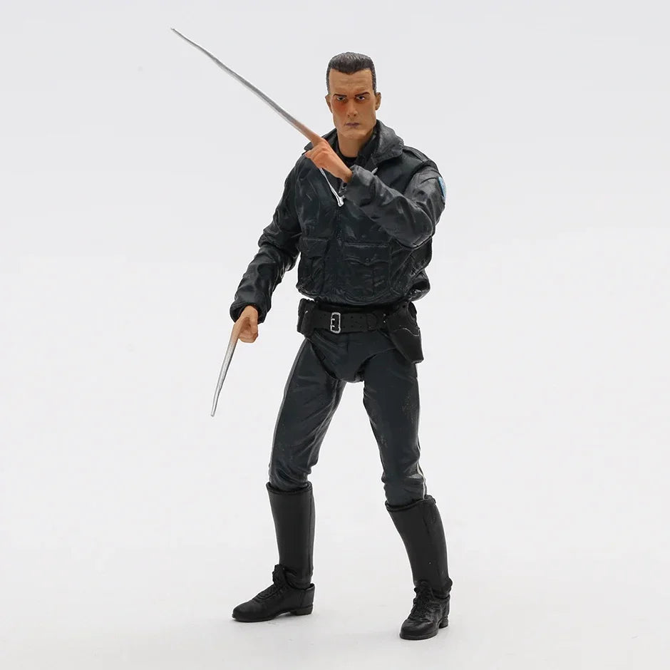 NECA T-1000 Motorcycle Cop Terminator 2 Judgement Day Collector's 7" Scale Action Figure