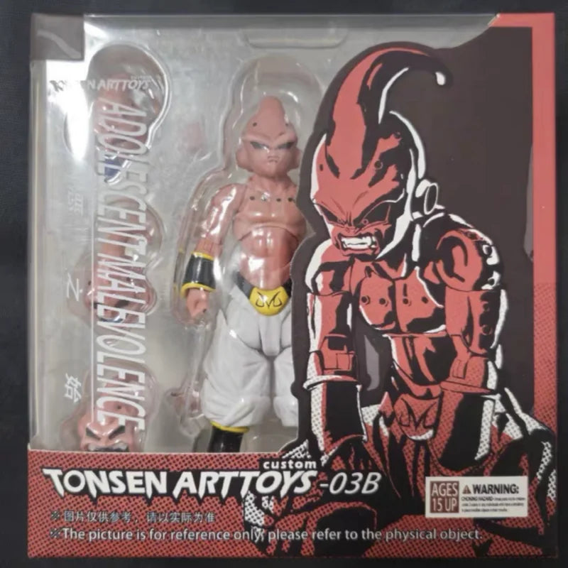 Original Tonsenarttoys Custom Dragon Ball S.H.Figuarts Shf Adolescent Malevolence Majin Buu Action Figures Model Birthday Gifts