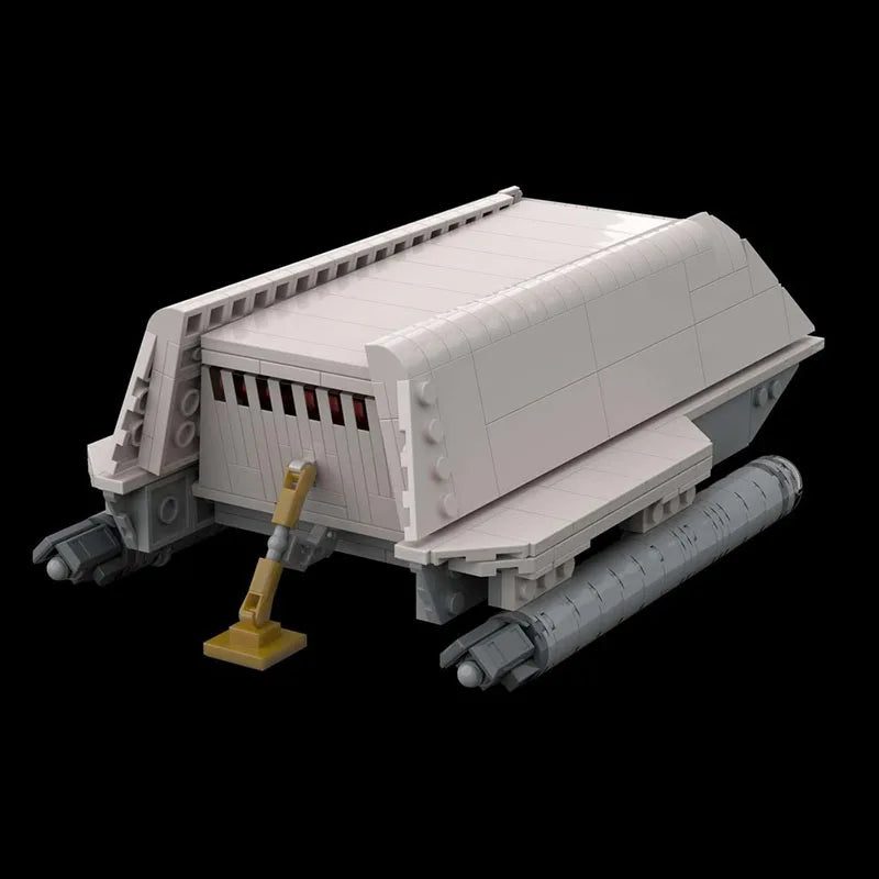 530PCS Star Trekses Type F Shuttlecraft TOS Classic Spaceship Sci-Fi MOC DIY Education Model Building Blocks Birthday Toys Gift