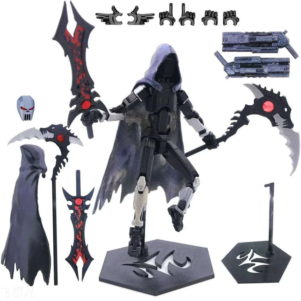 New Death/Swordsman/Wukong Titan 13 Action Figures Multi-Jointed Movable Lucky 13 Action Figure Nova 13 Action Figure Dummy