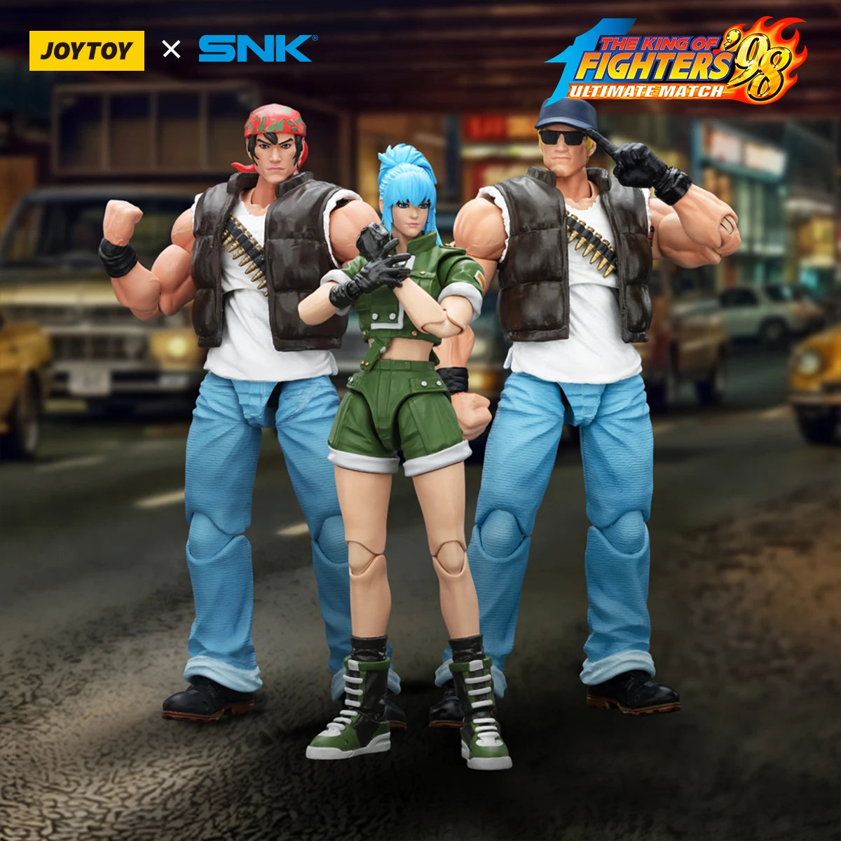JOYTOY The King of Fighters KOF 98UM Ikari Warriors Team