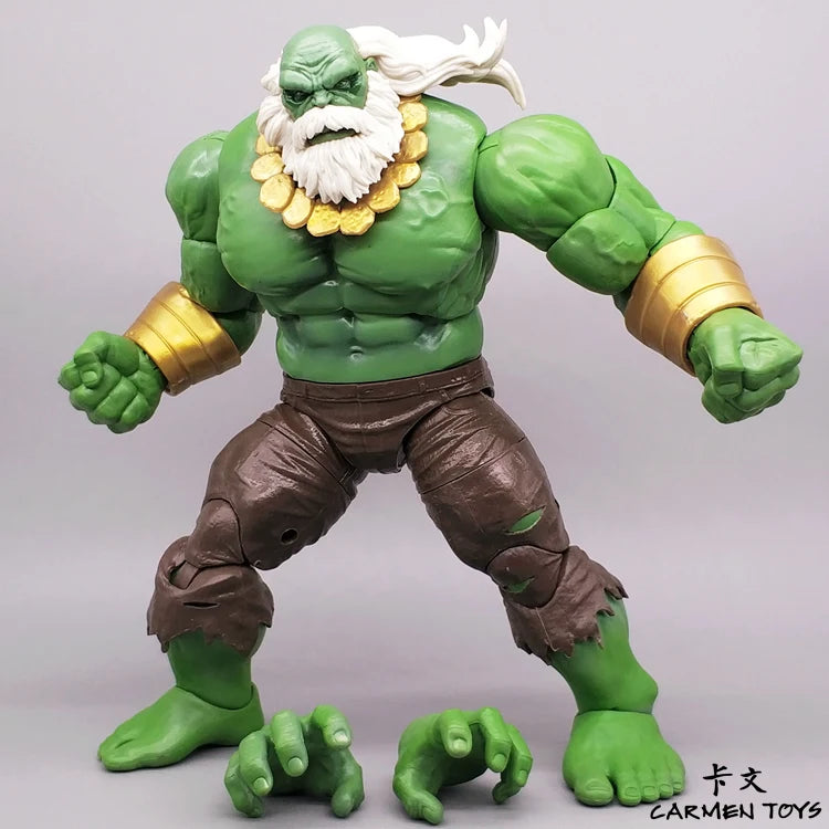 Hulk Figure Bruce Banner Action Figuras Movie The Avengers Maestro Figurine Model Ornament 20cm GK Statue Toys Gift for Kids