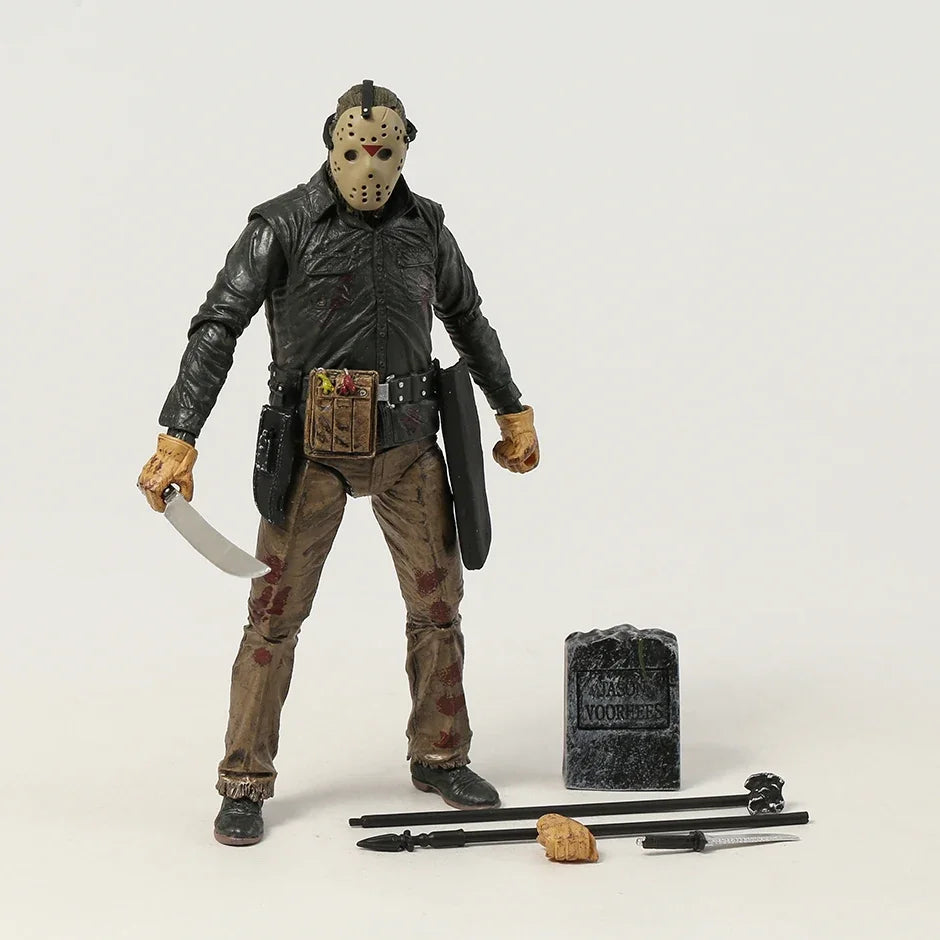NECA Movie Jason 7" Action Figure Doll Toys Model Garage Kit Gift