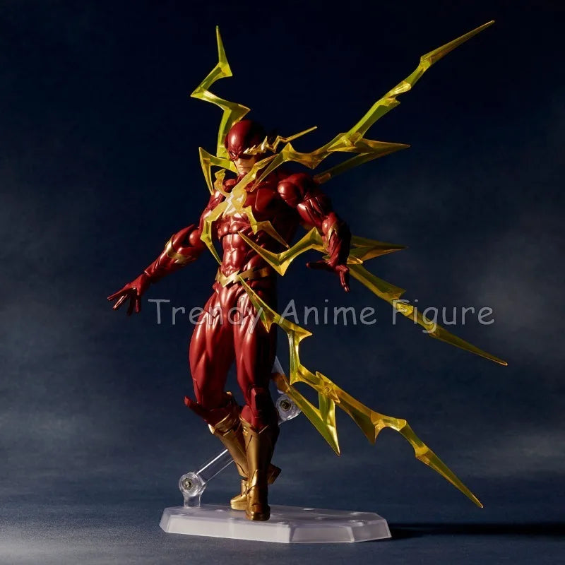 Revoltech Amazing Yamaguchi Flash Action Figure Movable 17cm Flashpoint Model Kaiyodo Flash Figures Toy Collection Holiday Gifts