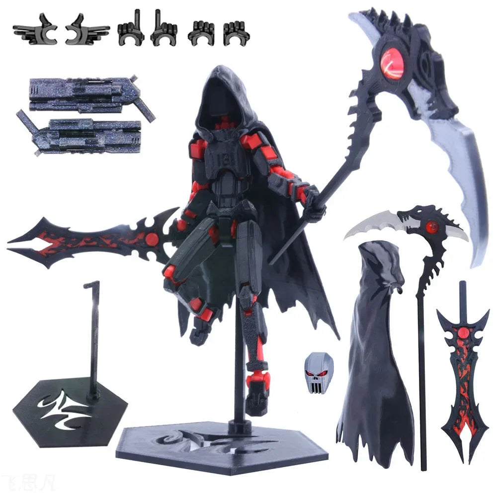 New Death/Swordsman/Wukong Titan 13 Action Figures Multi-Jointed Movable Lucky 13 Action Figure Nova 13 Action Figure Dummy