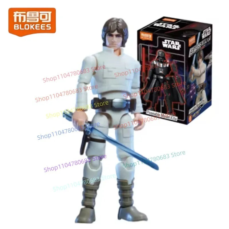 BLOKEES  Star Wars Version 2 DARTH VADER Stormtroopers Boba Fett Building Blocks Assembly Model Ornament Toy Action Figure Gift