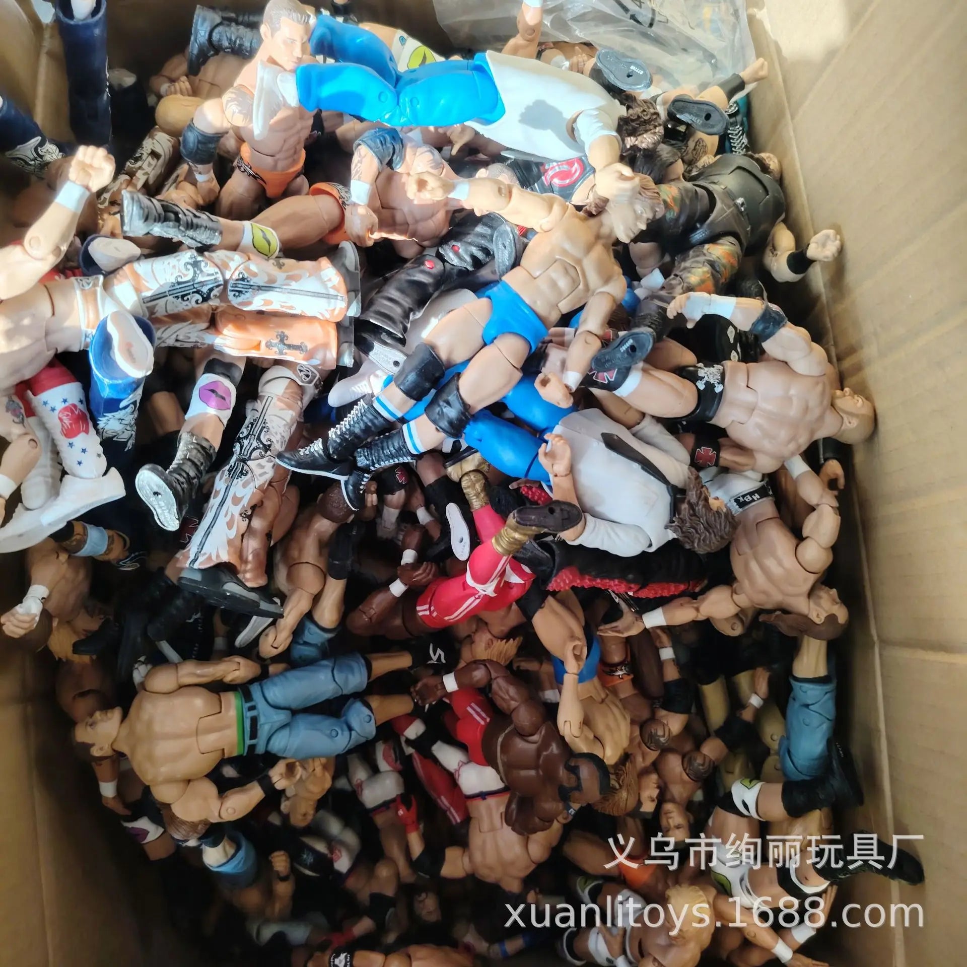 Super Posable Wrestler And Boxer Action Figures Multiple Joints Collectible Toys Several Styles Of Gladiators Wrestling Heroes