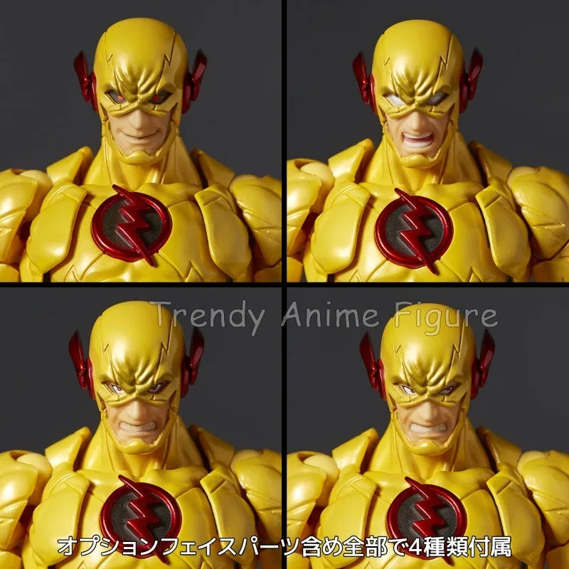 Revoltech Amazing Yamaguchi Flash Action Figure Movable 17cm Flashpoint Model Kaiyodo Flash Figures Toy Collection Holiday Gifts