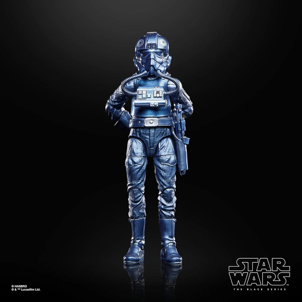 Original 6 Inch Star Wars The Black Series Tie Pilot Fighter Carbonized RETURN OF THE JEDI  Action Figure Toys Collection