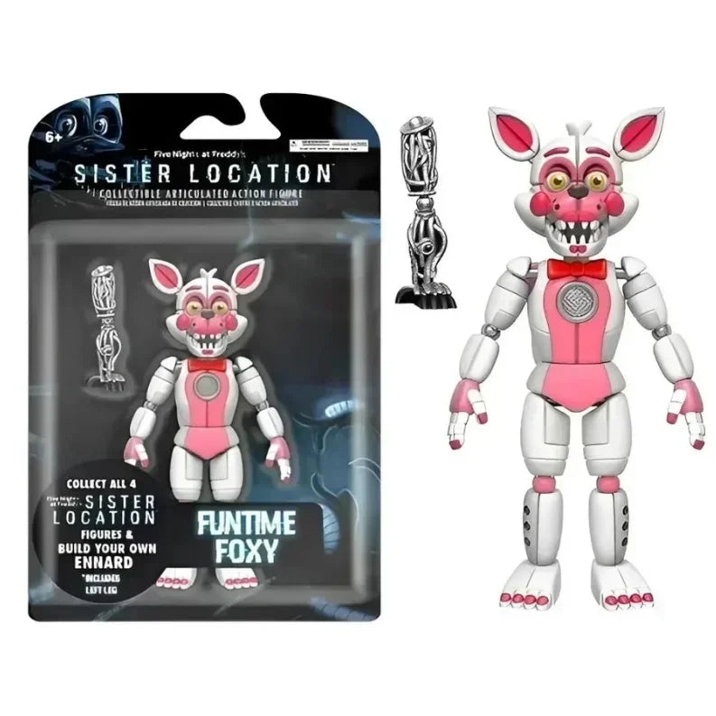 Fnaf Bear Midnight Harem Five Nights Joint Movable Detachable Game Action Figure At Five Nights Security Breach Model Kids Toy