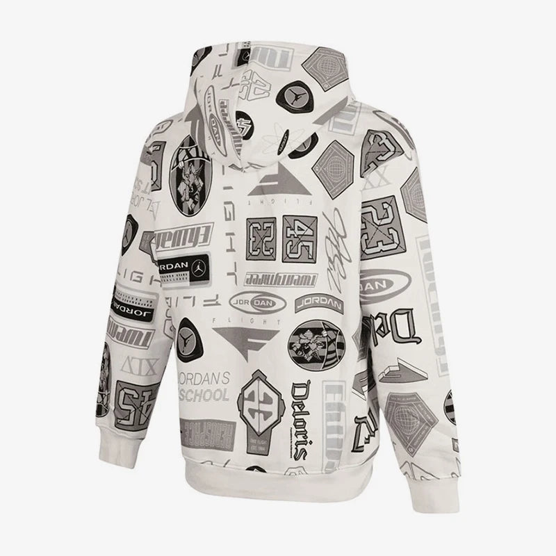 Nike Genuine JORDAN Men's Graphic Knit Short-Sleeve HM7255-133