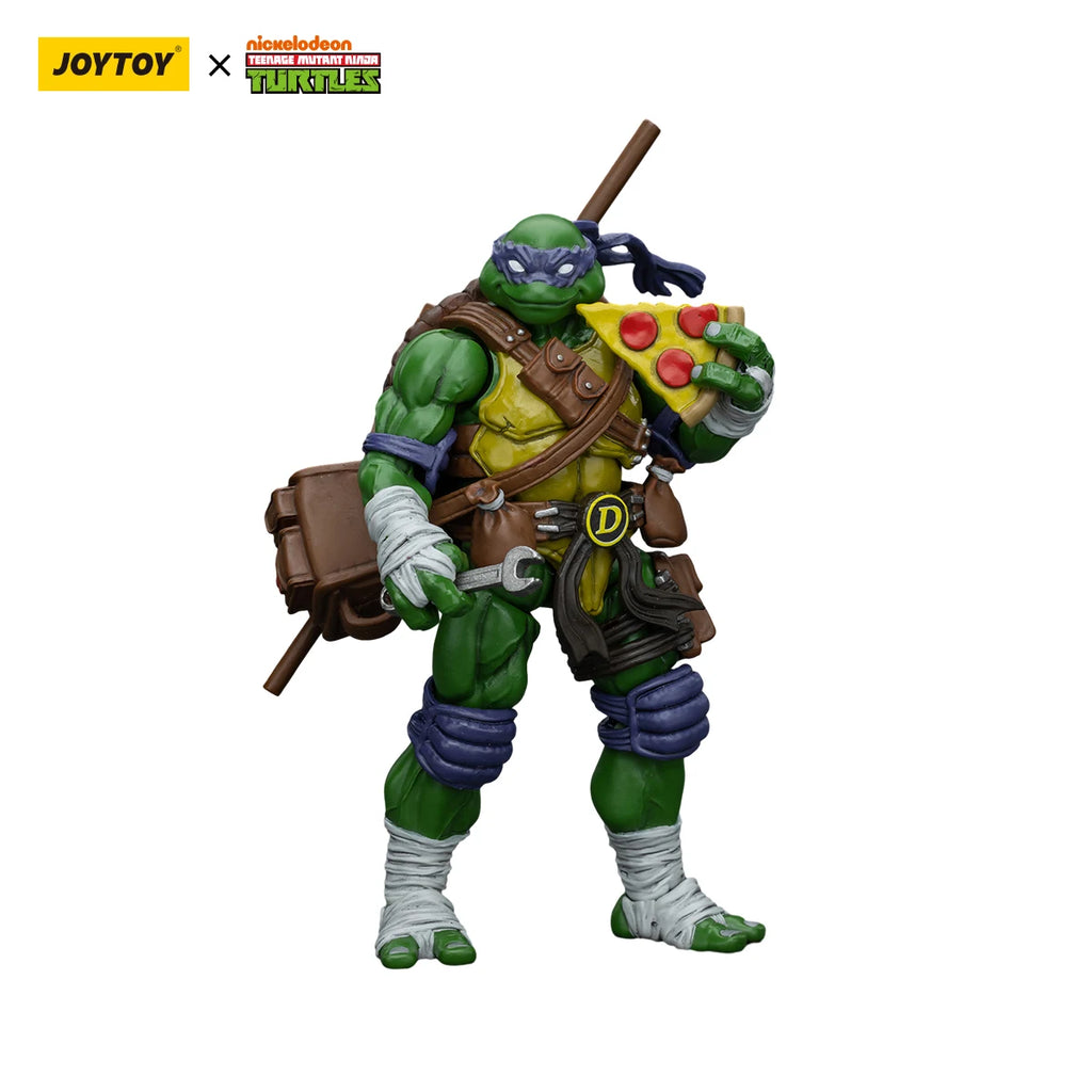 JOYTOY 1/18 Action Figure TMNT Ninja Turtles Michelangelo Donatello Leonardo Raphael Anime figures Toys Model