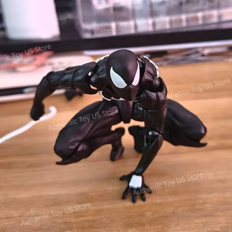 Mess Toys Spider Man Symbiote Spiderman Messtoys Black Suit Neighbor Scarlet Spider Anime Action Figure Gifts Toys