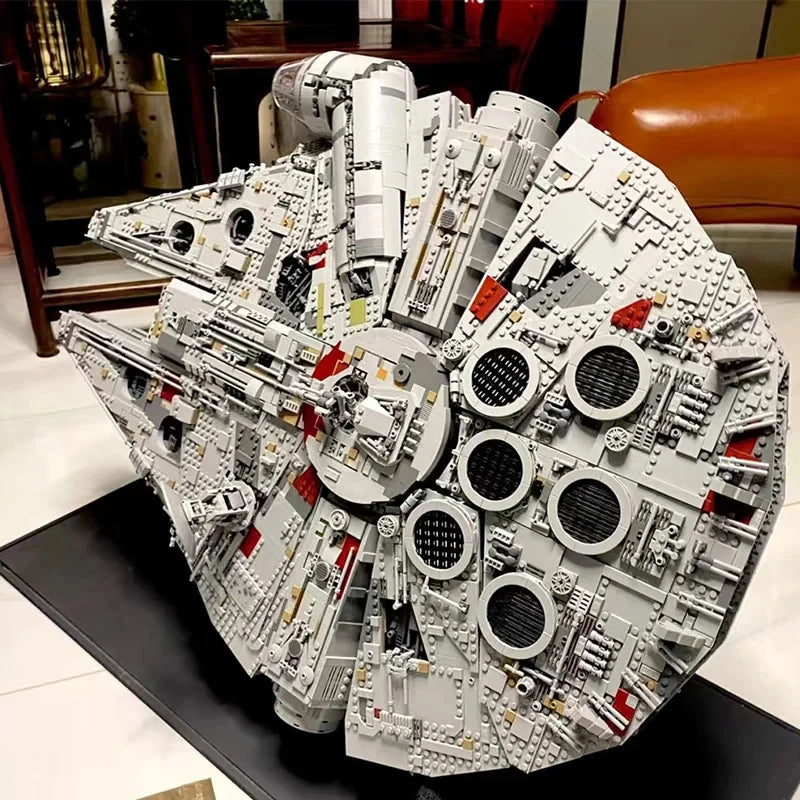 2026 New 7541Pcs Millennium Ship Falcon building blocks compatible with  toys children's birthday Christmas gifts