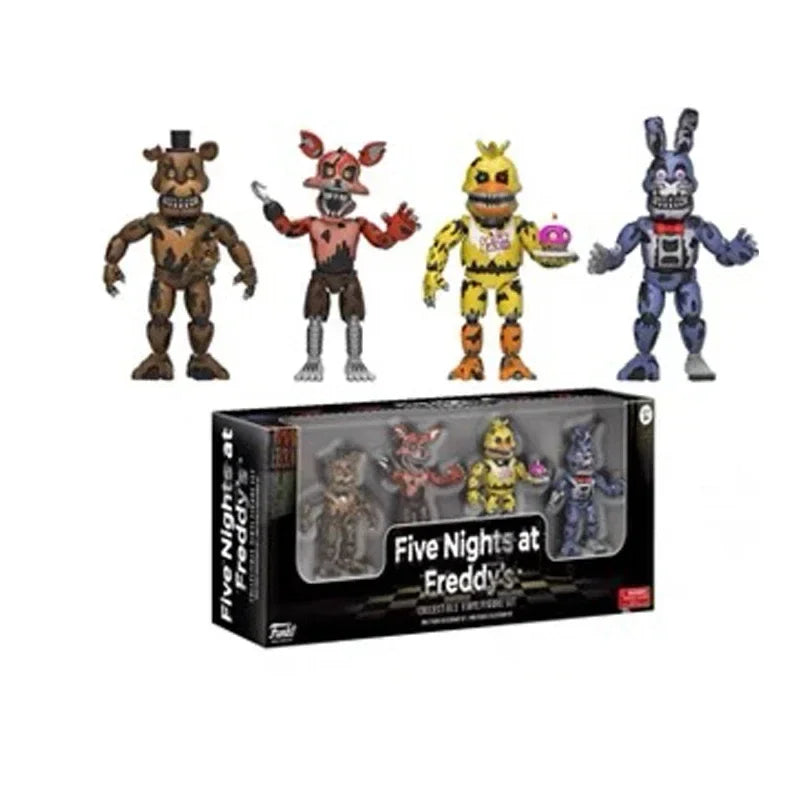 Fnaf Bear Midnight Harem Five Nights Joint Movable Detachable Game Action Figure At Five Nights Security Breach Model Kids Toy