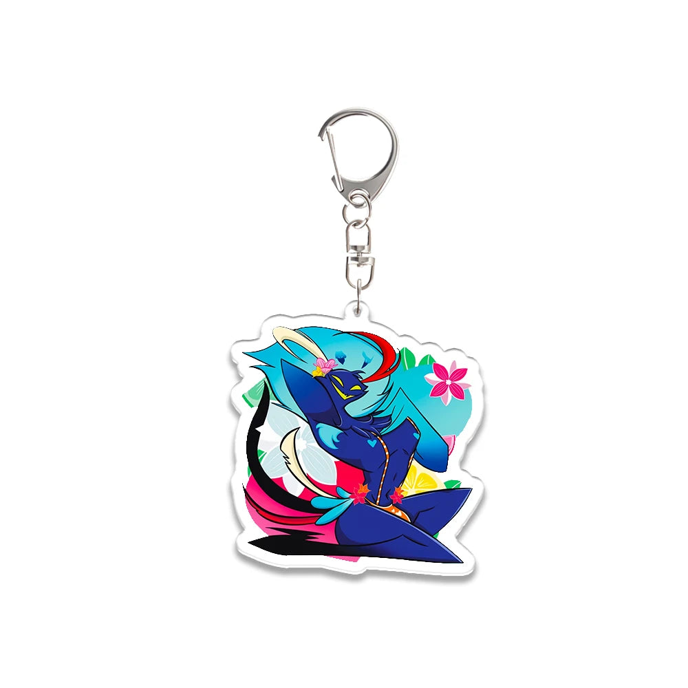 For Verosika Loona Barbie Wire Stella Stoas Acrylic KeyChain Peripheral Backpack Pendant Festival Gift Ornament