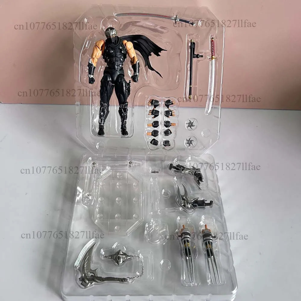2025 KAIYODO Revoltech 1/12 Amazing Yamaguchi Ryu Hayabusa Ninja Gaiden Action Figure PVC Model Toys Joint Movable Room Decor