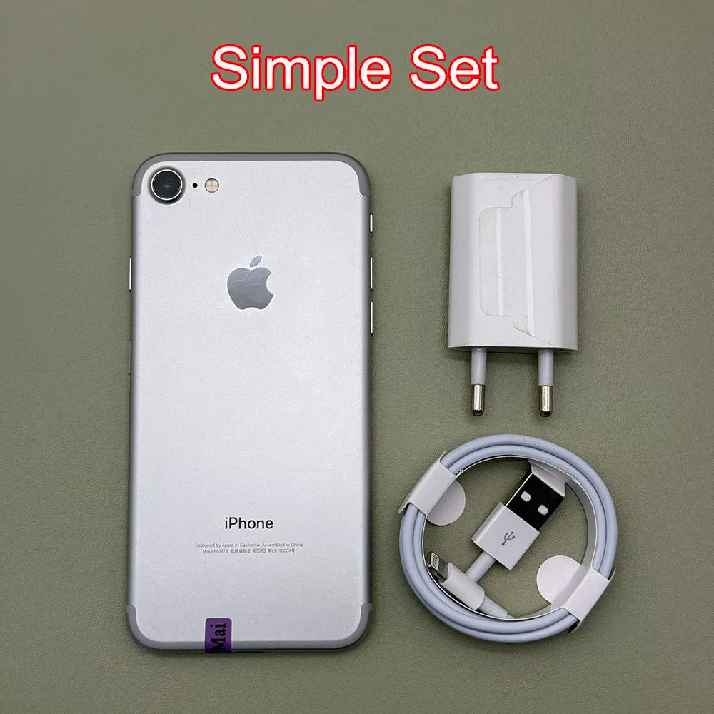 Original Unlocked Apple iPhone 7 4G LTE Mobile Cellphone 4.7'' 12MP Fingerprint Touch ID Smartphone