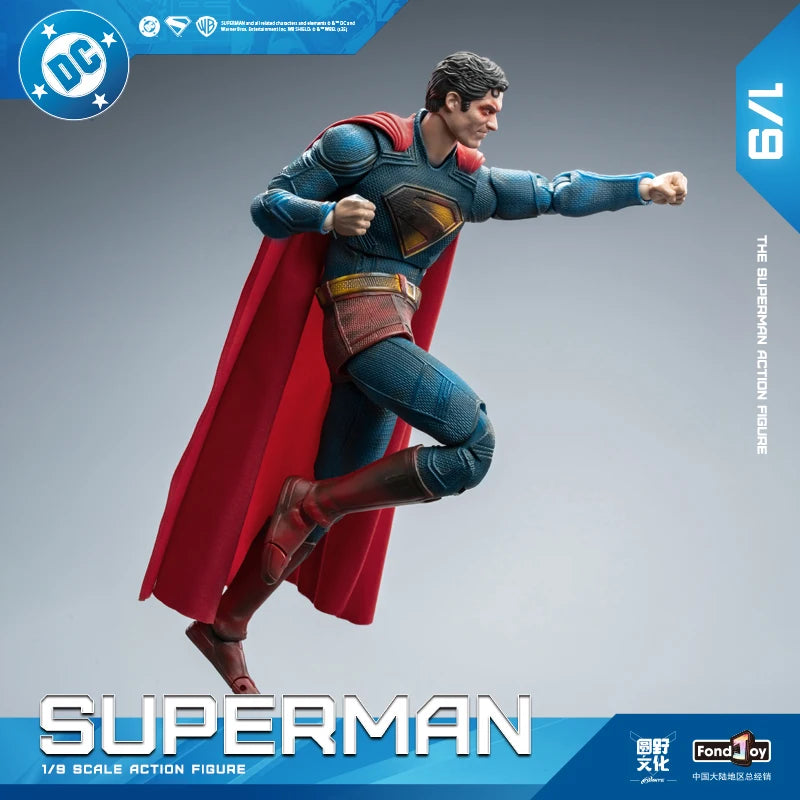Fondjoy Superman 1/9 Scale War Damage Version DC Action Figure Collectible Model Toy Superhero Ornament Gift For Collectors