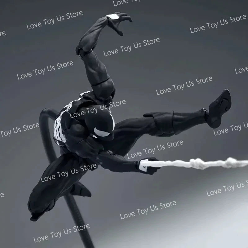 Mess Toys Spider-Man Symbiote Suit & Scarlet Spider Anime Action Figures - Collectible Gift Set