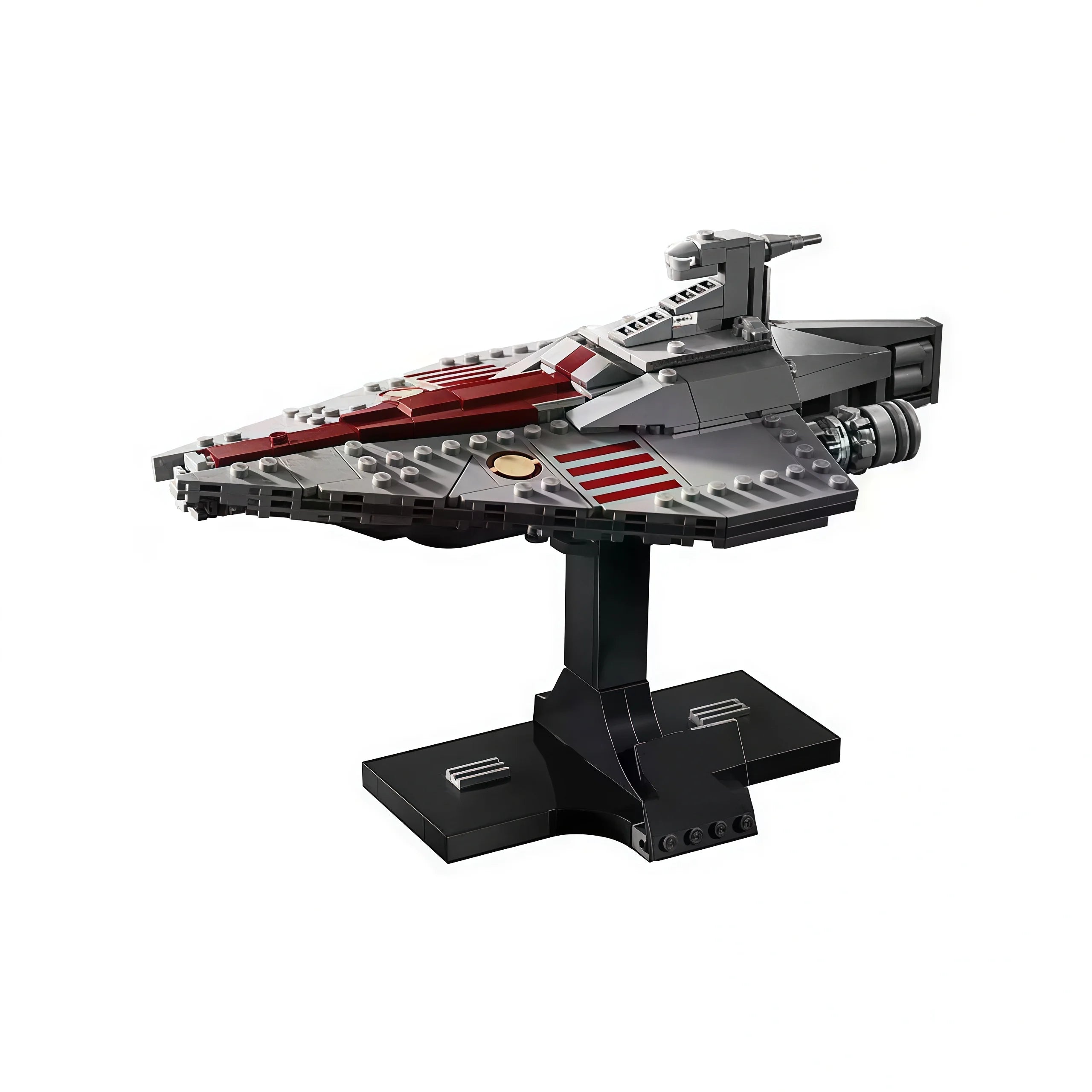 MOC Space Wars Ship Building Blocks Kit Compatible with 75404, Perfect Birthday Surprise Gift