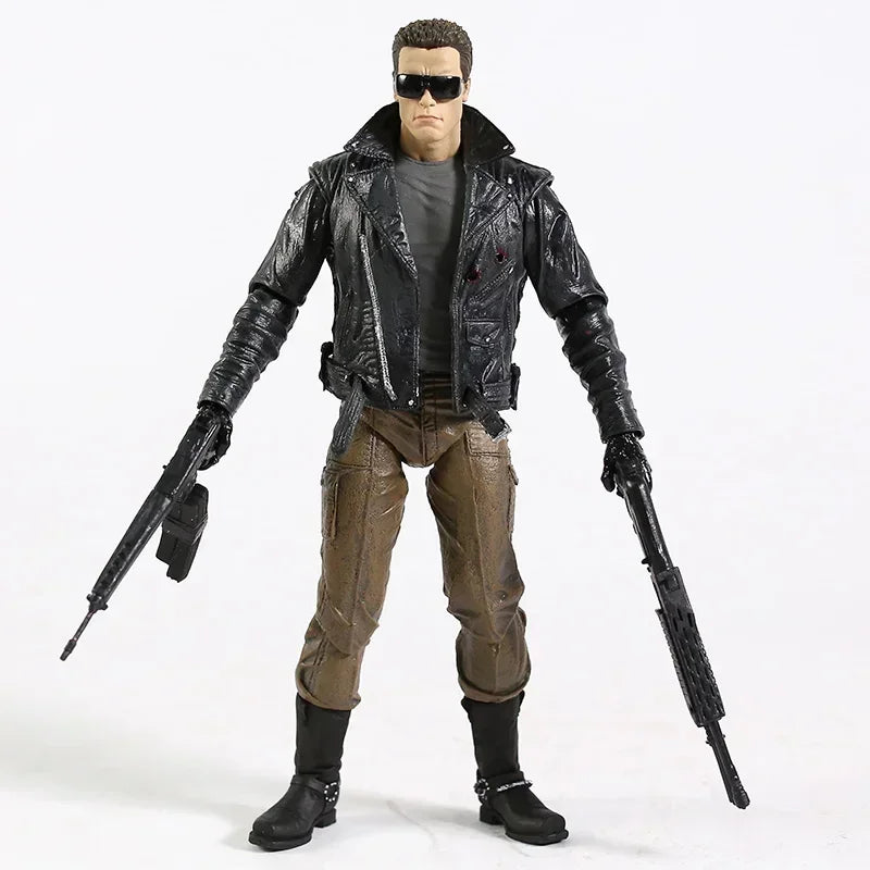 NECA Terminator T-800 T-1000 Action Figure Movable Joints Desktop Decoration Collection PVC Model Toy