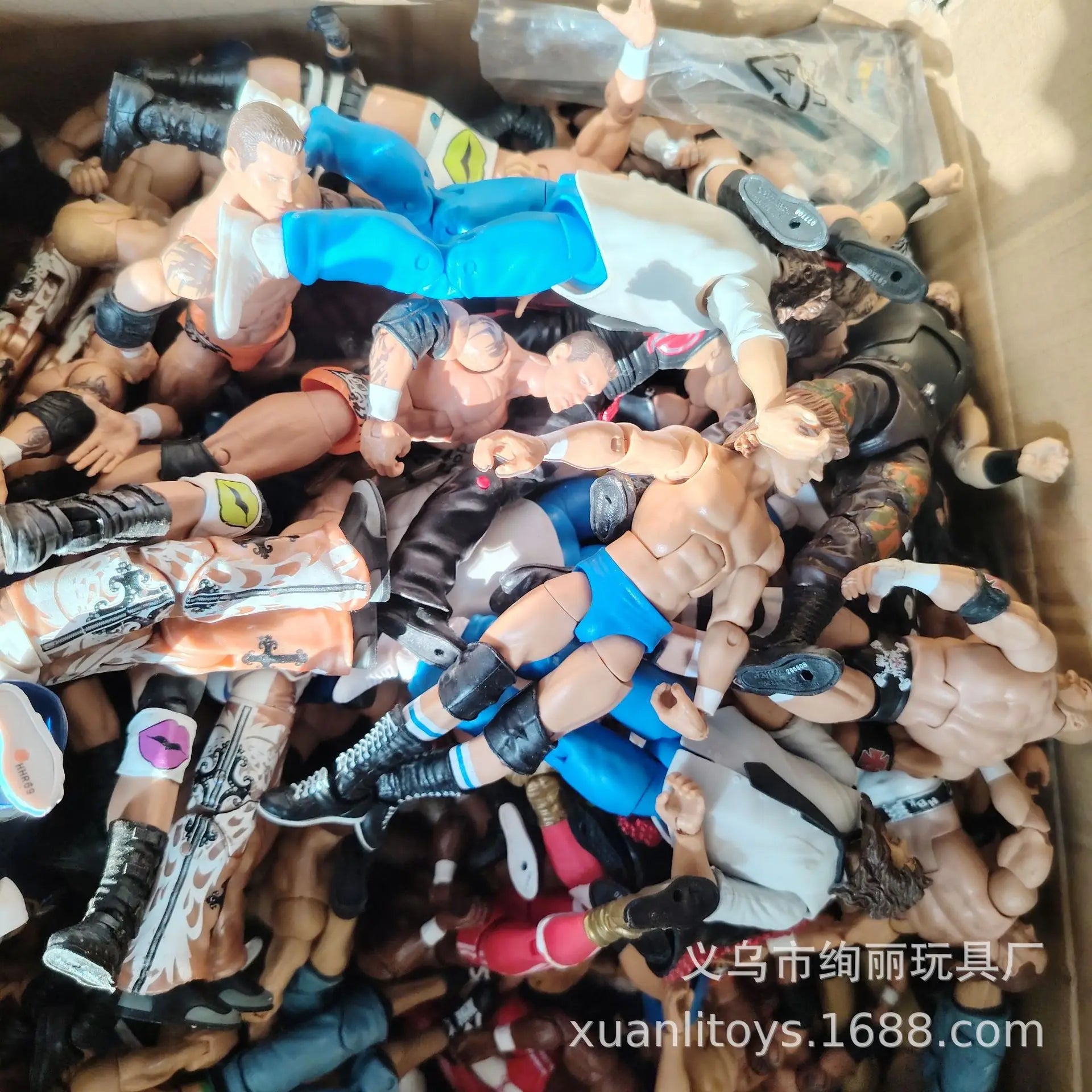 Super Posable Wrestler And Boxer Action Figures Multiple Joints Collectible Toys Several Styles Of Gladiators Wrestling Heroes