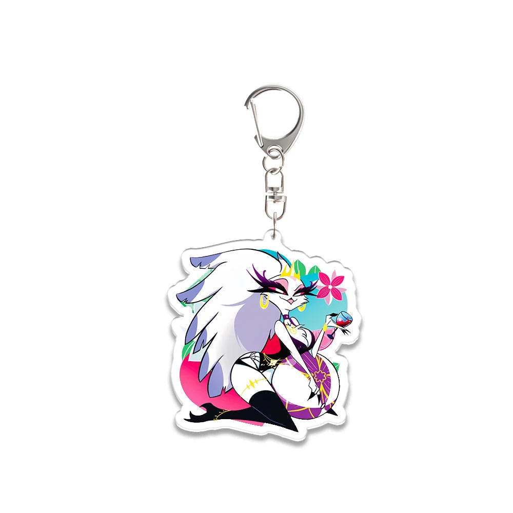 For Verosika Loona Barbie Wire Stella Stoas Acrylic KeyChain Peripheral Backpack Pendant Festival Gift Ornament