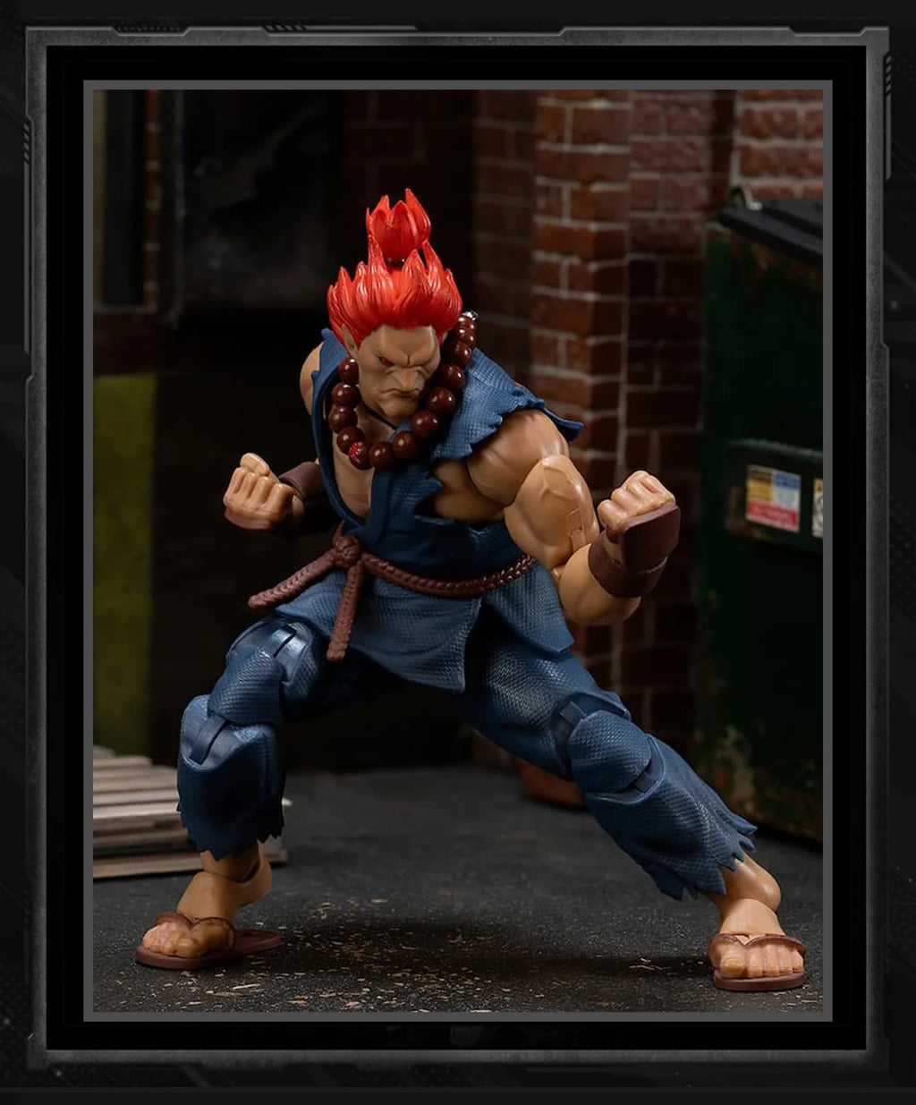 JADA New Action Figure Street Fighter Collectible Figures: Akuma & “Boxer” Balrog | Limited Edition ~15-17 cm
