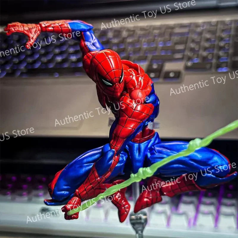 Authentic Ct Toys Spiderman 2.0 Figure Amazing Yamaguchi Spider-Man Agent Venom Mafex Anime Action Figure Customized Gifts Toys