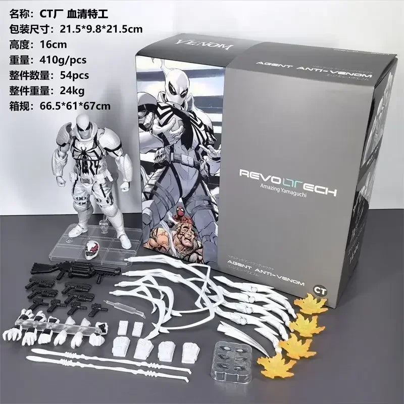 Ct Toys Agent Venom Agent Anti Venom Spider Man Figure Spiderman Anime Action Figure Model Gifts Toys