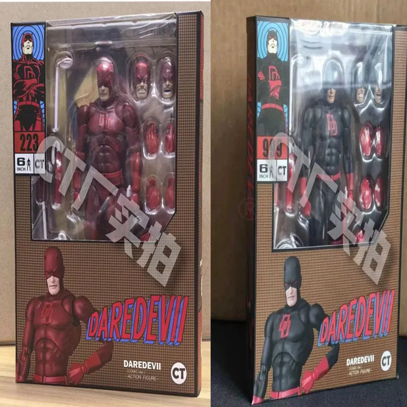 Ct Toys Daredevil  Mafex 223 Figure Shf Daredevil Comic Action Figure Pvc Figurine Statue Model Colletion Toy Hoilday Gifts