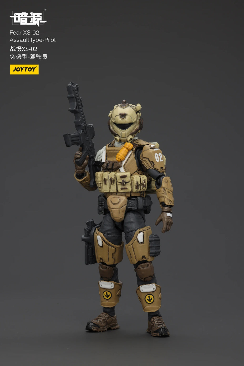 JOYTOY Dark Source 1/25 Scale Fear XS-03 Tactical Type-Pilot XS-02 Assault Type XS-01 Night Raid Type Action Figure Model Toys