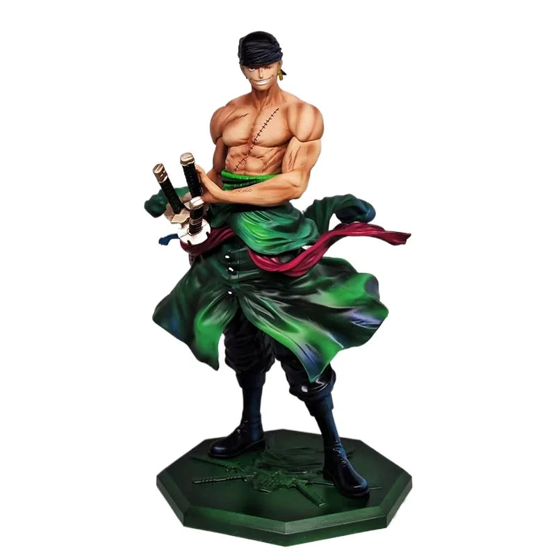 Hot 28cm  One Piece Jinshan Suolong Hand-Made Model Toy Creative Desktop Decoration Ornaments For Boys Holiday Gift