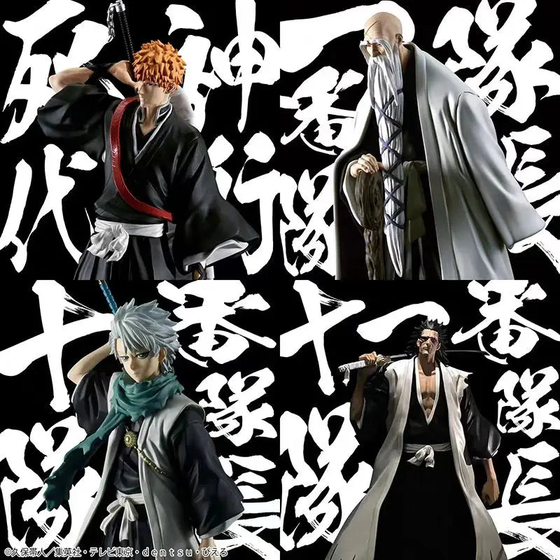 Bleach anime blind box mystery figure collection random character Ichigo Rukia Aizen Toshiro Byakuya collectible toy gift